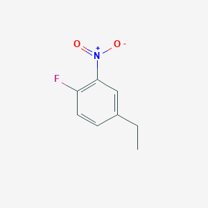 molecular formula C8H8FNO2 B3047226 4-Ethyl-1-fluoro-2-nitrobenzene CAS No. 1357252-94-8
