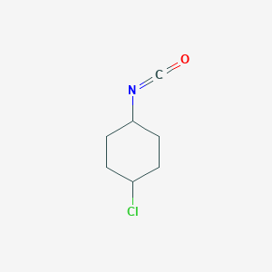 molecular formula C7H12ClNO B3047262 Chlorohexyl isocyanate CAS No. 13654-91-6