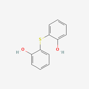 molecular formula C12H10O2S B3047279 Phenol, 2,2'-thiobis- CAS No. 13693-59-9