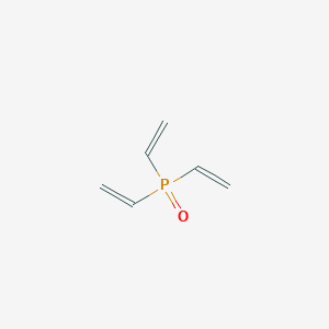 molecular formula C6H9OP B3047281 Trivinylphosphine oxide CAS No. 13699-67-7