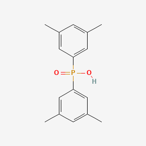 molecular formula C16H19O2P B3047292 Bis(3,5-dimethylphenyl)phosphinic acid CAS No. 137219-82-0