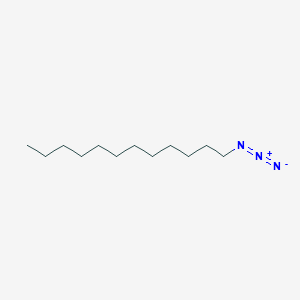 molecular formula C12H25N3 B3047302 Dodecyl azide CAS No. 13733-78-3