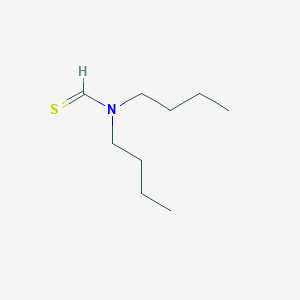 molecular formula C9H19NS B3047318 N,N-dibutylmethanethioamide CAS No. 13749-55-8