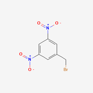 molecular formula C7H5BrN2O4 B3047325 1-(Bromomethyl)-3,5-dinitrobenzene CAS No. 137570-75-3