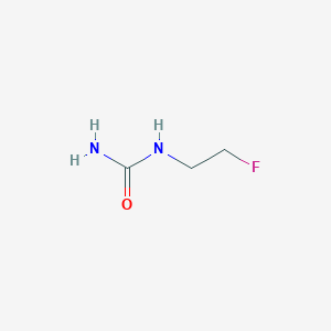 molecular formula C3H7FN2O B3047408 1-(2-Fluoroethyl)urea CAS No. 13907-90-9