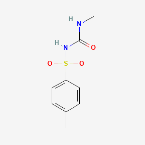 molecular formula C9H12N2O3S B3047411 4-Methyl-n-(methylcarbamoyl)benzenesulfonamide CAS No. 13909-69-8