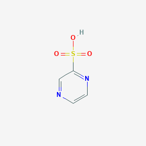 molecular formula C4H4N2O3S B3047423 Pyrazine-2-sulfonic acid CAS No. 139263-49-3