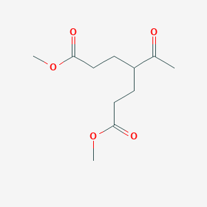 B3047460 Heptanedioic acid, 4-acetyl-, 1,7-dimethyl ester CAS No. 13984-54-8