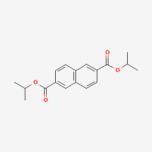 molecular formula C18H20O4 B3047525 Diisopropyl naphthalene-2,6-dicarboxylate CAS No. 141262-30-8