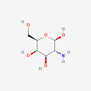 molecular formula C6H13NO5 B3047559 beta-D-galactosamine CAS No. 14196-86-2
