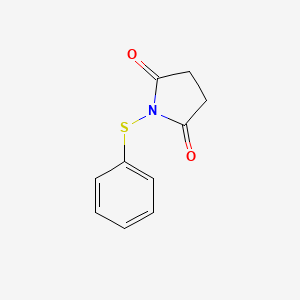 molecular formula C10H9NO2S B3047563 1-(Phenylthio)pyrrolidine-2,5-dione CAS No. 14204-24-1