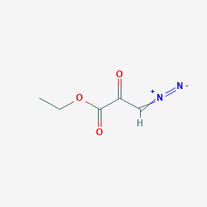 molecular formula C5H6N2O3 B3047568 Ethyl 3-diazo-2-oxopropanoate CAS No. 14214-10-9