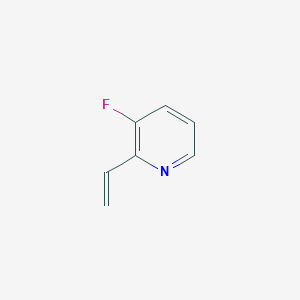 molecular formula C7H6FN B3047653 2-Ethenyl-3-fluoropyridine CAS No. 1430092-04-8