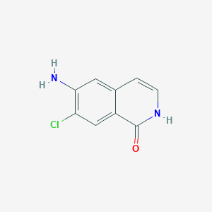 6-amino-7-chloro-2H-isoquinolin-1-one