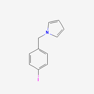 1-[(4-Iodophenyl)methyl]-1H-pyrrole