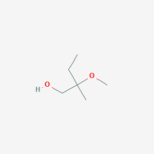 molecular formula C6H14O2 B3047713 2-Methoxy-2-methylbutan-1-ol CAS No. 143222-30-4
