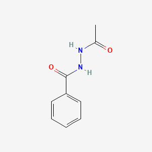 molecular formula C9H10N2O2 B3047723 N'-acetylbenzohydrazide CAS No. 14331-27-2