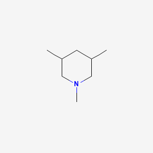 molecular formula C8H17N B3047789 1,3,5-trimethylpiperidine CAS No. 14446-76-5
