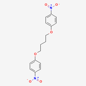 molecular formula C16H16N2O6 B3047800 1,4-Bis(4-nitrophenoxy)butane CAS No. 14467-68-6