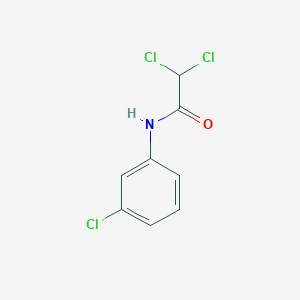 molecular formula C8H6Cl3NO B3047873 n-(3-Chlorophenyl)-2,2-dichloroacetamide CAS No. 14676-39-2
