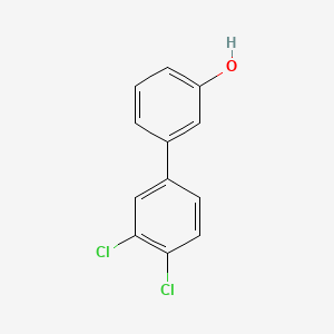 molecular formula C12H8Cl2O B3047936 3-(3,4-Dichlorophenyl)phenol CAS No. 14962-34-6