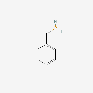 molecular formula C7H9P B3047945 Benzyl phosphine CAS No. 14990-01-3