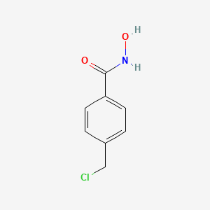 Benzamide, 4-(chloromethyl)-N-hydroxy-