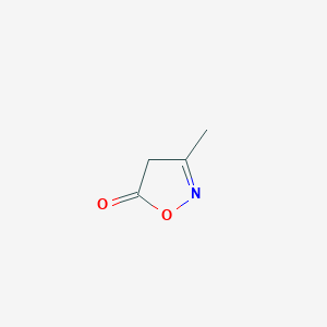 molecular formula C4H5NO2 B3047988 3-methylisoxazol-5(4H)-one CAS No. 1517-96-0