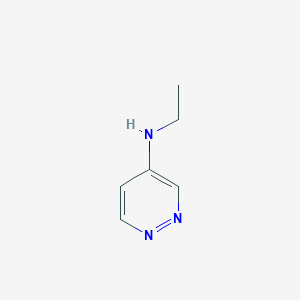molecular formula C6H9N3 B3047999 N-ethylpyridazin-4-amine CAS No. 1521274-68-9