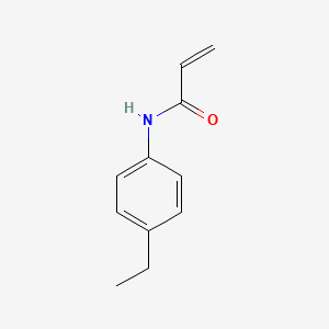 molecular formula C11H13NO B3048028 N-(4-Ethylphenyl)prop-2-enamide CAS No. 15271-58-6