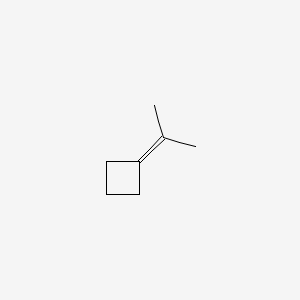 molecular formula C7H12 B3048031 Cyclobutane, (1-methylethylidene)- CAS No. 1528-22-9
