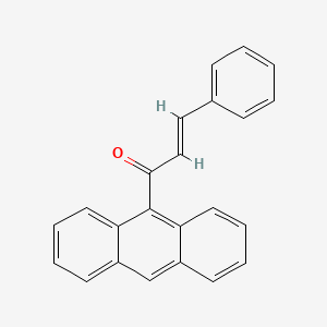 molecular formula C23H16O B3048106 1-(Anthracen-9-yl)-3-phenylprop-2-en-1-one CAS No. 1564-72-3