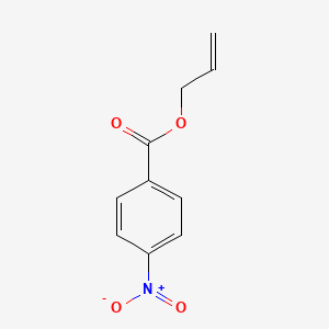molecular formula C10H9NO4 B3048118 Allyl 4-nitrobenzoate CAS No. 15727-80-7