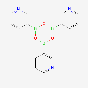 B3048200 Pyridine, 3,3',3''-(2,4,6-boroxintriyl)tris- CAS No. 160688-99-3