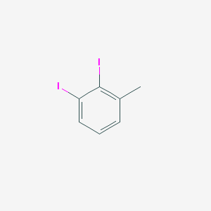 molecular formula C7H6I2 B3048204 1,2-Diiodo-3-methylbenzene CAS No. 1608-48-6