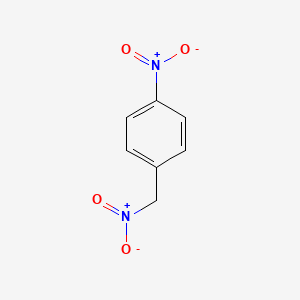molecular formula C7H6N2O4 B3048211 1-Nitro-4-(nitromethyl)benzene CAS No. 1610-26-0