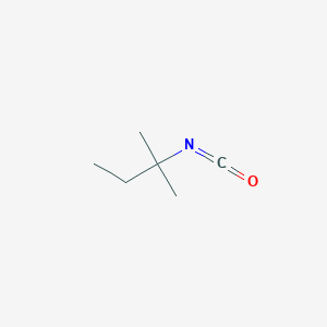 molecular formula C6H11NO B3048217 2-Isocyanato-2-methylbutane CAS No. 1612-71-1