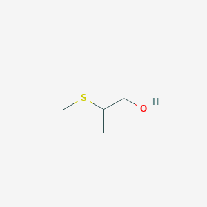 molecular formula C5H12OS B3048226 3-(Methylsulfanyl)butan-2-ol CAS No. 161528-03-6