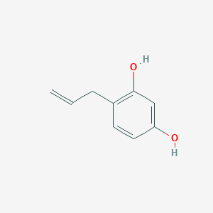 molecular formula C9H10O2 B3048227 4-(Prop-2-en-1-yl)benzene-1,3-diol CAS No. 1616-52-0