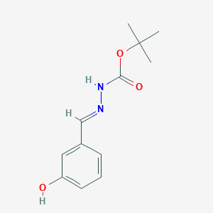 N'-(3-Hydroxy-benzylidene)-hydrazinecarboxylic acid tert-butyl ester