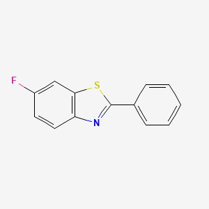 6-Fluoro-2-phenyl-1,3-benzothiazole