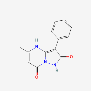 5-methyl-3-phenylpyrazolo[1,5-a]pyrimidine-2,7(1H,4H)-dione