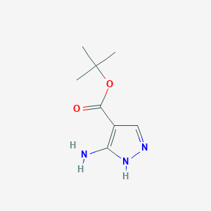tert-Butyl 3-amino-1H-pyrazole-4-carboxylate