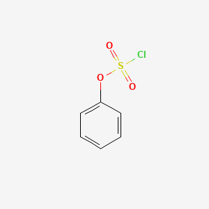 molecular formula C6H5ClO3S B3048346 Chlorosulfuric acid, phenyl ester CAS No. 16475-29-9