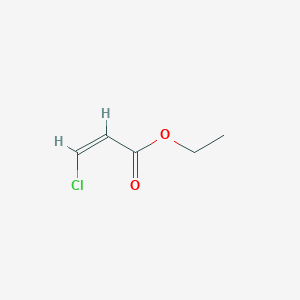 molecular formula C5H7ClO2 B3048347 Ethyl 3-chloroprop-2-enoate CAS No. 16490-99-6