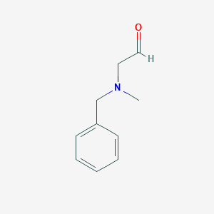 molecular formula C10H13NO B3048381 2-[Benzyl(methyl)amino]acetaldehyde CAS No. 166947-11-1