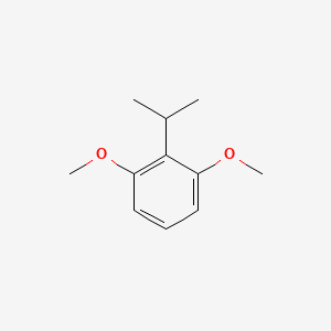 molecular formula C11H16O2 B3048383 Benzene, 1,3-dimethoxy-2-(1-methylethyl)- CAS No. 16700-61-1