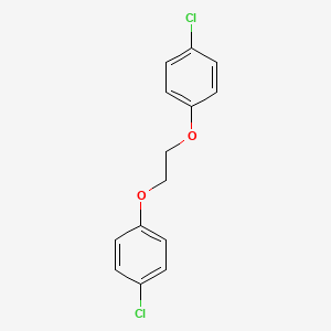 molecular formula C14H12Cl2O2 B3048388 1,2-Bis(4-chlorophenoxy)ethane CAS No. 16723-94-7