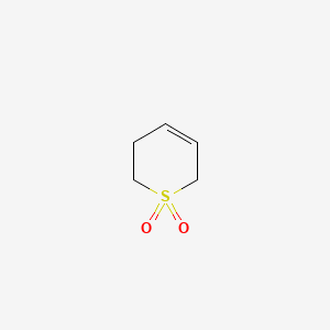 molecular formula C5H8O2S B3048421 Thiacyclohex-3-ene, 1,1-dioxide CAS No. 16841-46-6