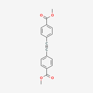 Benzoic acid, 4,4'-(1,2-ethynediyl)bis-, dimethyl ester